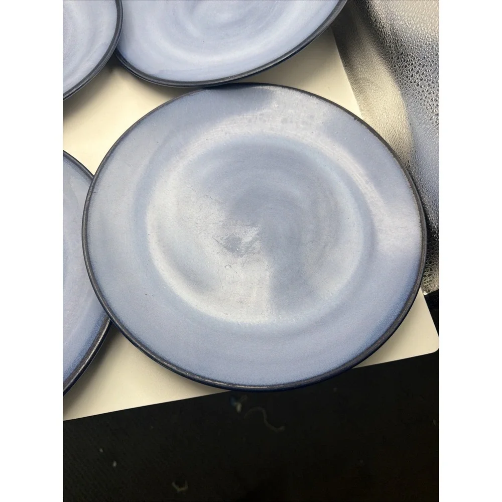 Sango Nova Blue 4934 Dinner Plates Set of 5 10.5